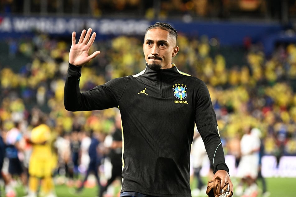 Was sich Brasiliens Raphinha (29) im Match gegen Haiti zuzog, ist derzeit unklar.