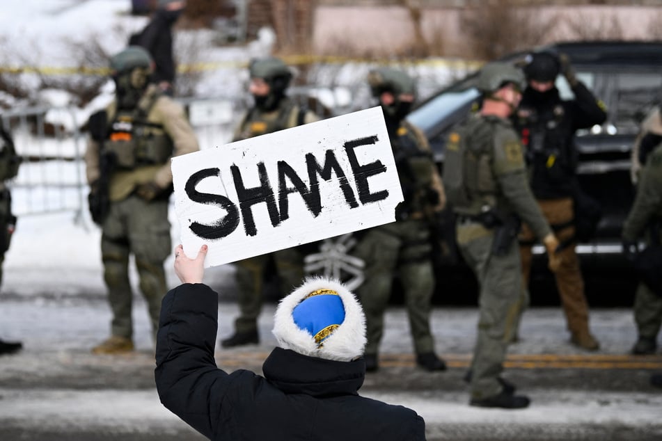 The DHS explanation for the deadly incident was slammed as "bulls**t" by the mayor of Minneapolis.