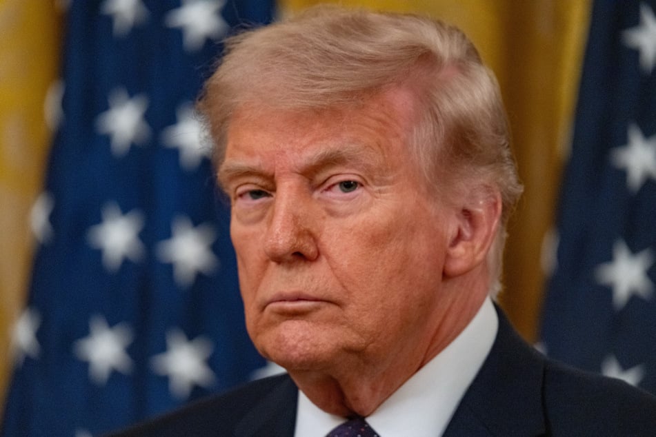 Der US-Präsident Donald Trump (79).