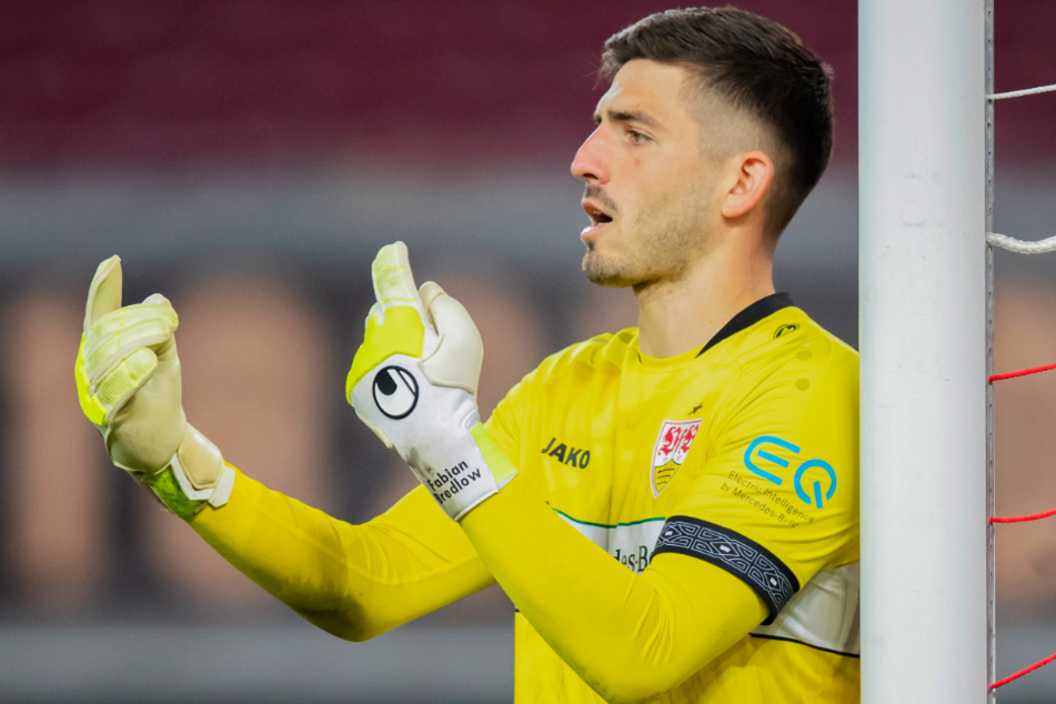 Fabian Bredlow (26) könnte zumindest im DFB-Pokal beim VfB zwischen den Pfosten stehen.