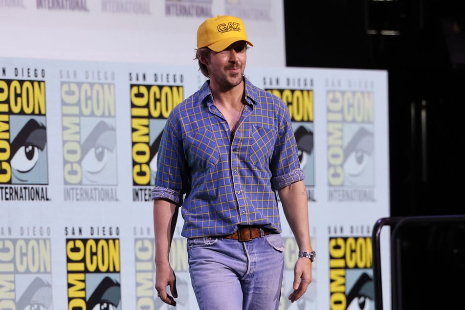 Ryan Gosling speaks onstage during the Amazon MGM Studios Project Hail Mary panel at the Comic-Con International: San Diego on July 26, 2025.