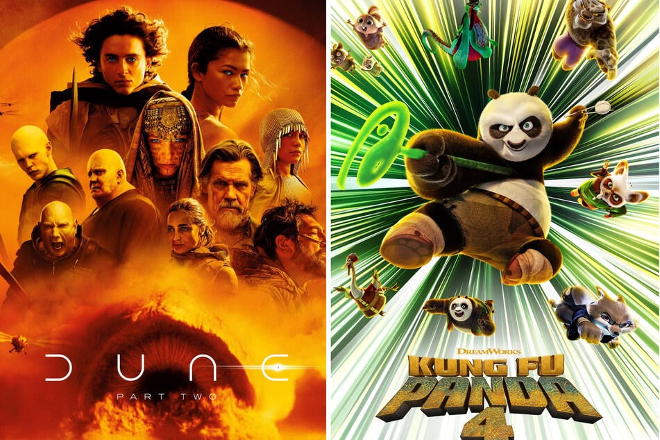 Kung Fu Panda 4 again takes down Dune: Part Two at weekend box office