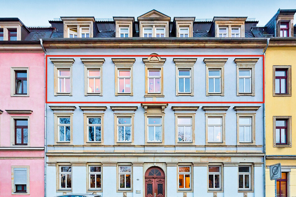 2 Eigentumswohnungen im MFH in Dresden-Äußere Neustadt / Mindestgebot 450.000 Euro