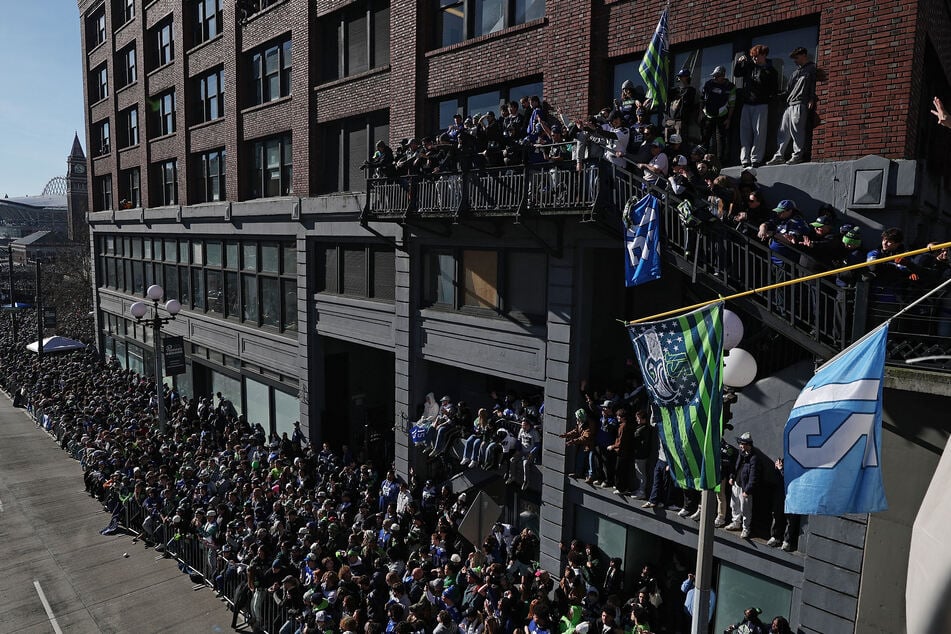 Police expected up to one million Seahawks fans to hit the streets in celebration of the team's victory.