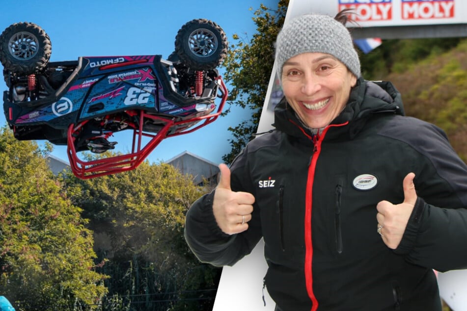 Chemnitz: Spektakulärer Rekordversuch in Chemnitz: Olympiasiegerin plant Buggy-Überschlag