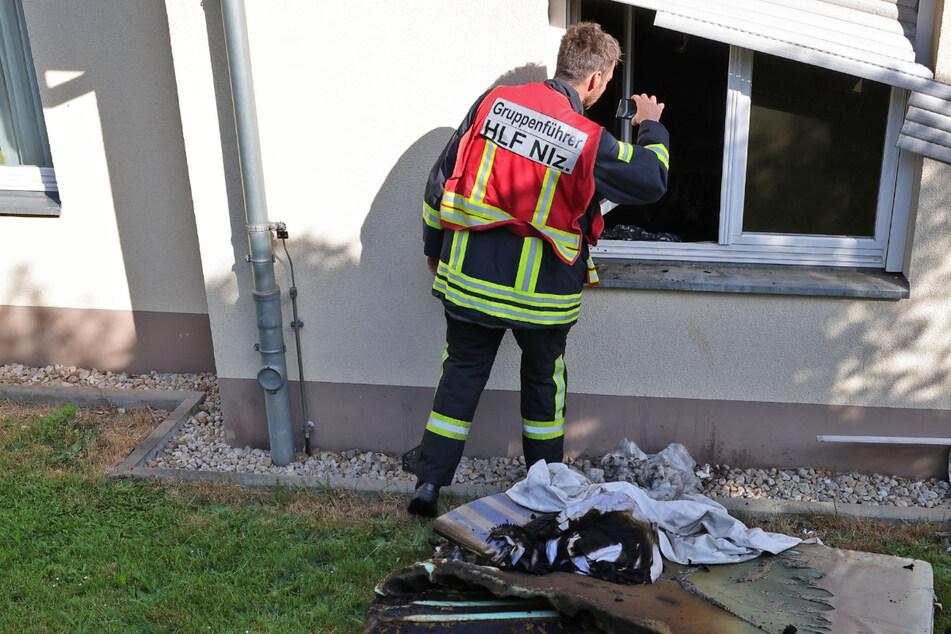 Feuerwehreinsatz in Glauchauer Wohnheim: Fünf Personen im Krankenhaus