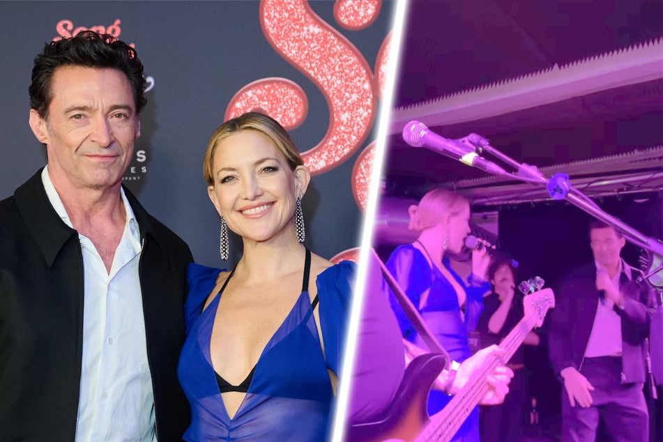 Hugh Jackman und Kate Hudson feiern "Song Sung Blue"-Premiere – und singen mitten in Kreuzberg!