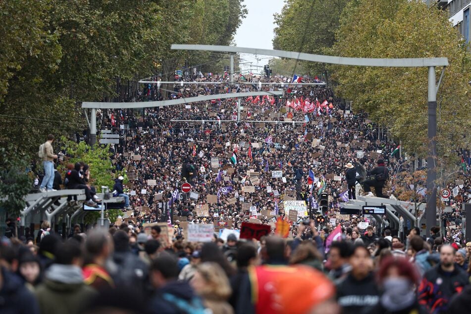 Erneut gingen Demonstranten am Samstag in Paris auf Straße.