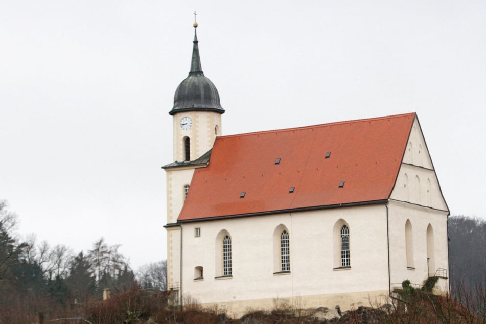 Leckere, regionale und natürliche Produkte gibt es unterhalb der Bergkirche.