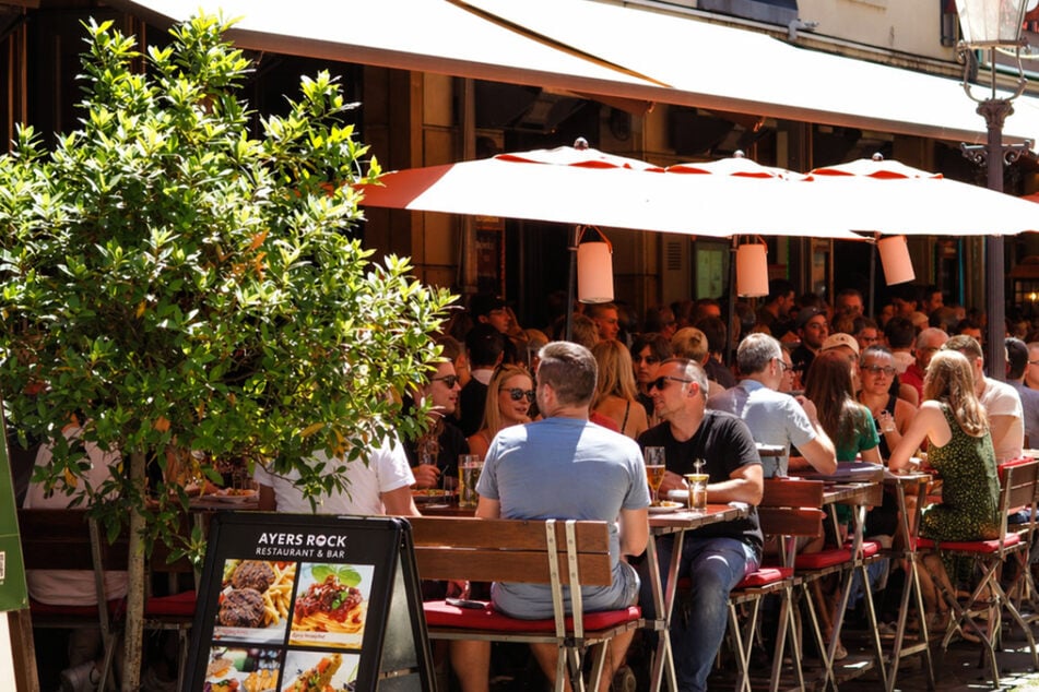 Das Ayers Rock in der Münzgasse begrüßt seine Gäste.