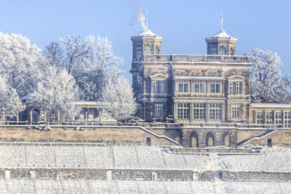 Wintermarkt am Lingnerschloss Dresden bleibt noch bis Ende Januar geöffnet