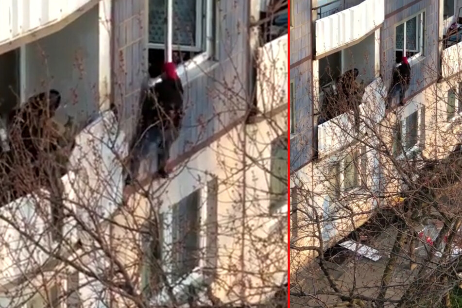 Im April rückte das SEK nach Zschertnitz aus, um Ammar S. vom Balkon zu holen.