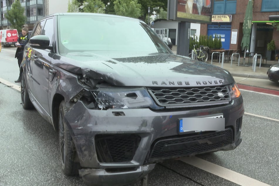 Der SUV konnte nicht mehr ausweichen und war in den Fiat gekracht.