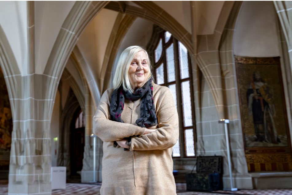 Gabriela Kluge (76) freut sich über ihren ungewöhnlichen Job.