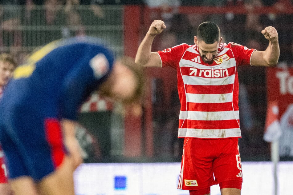 Es geht doch: Rani Khedira (31) ballt die Fäuste.