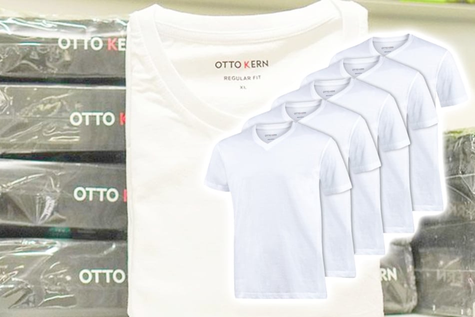 Fünf Otto Kern T-Shirts für 23,09 Euro? Das gibt's nur in diesem Online-Shop