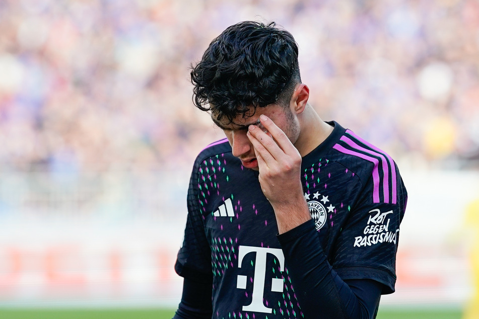 Aleksandar Pavlović (19) vom FC Bayern wird die anstehenden Länderspiele aufgrund einer Mandelentzündung verpassen.