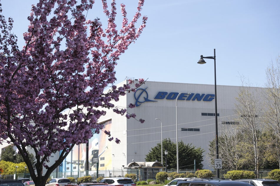 Boeing's Renton factory is pictured in Renton, Washington, on April 15, 2025.