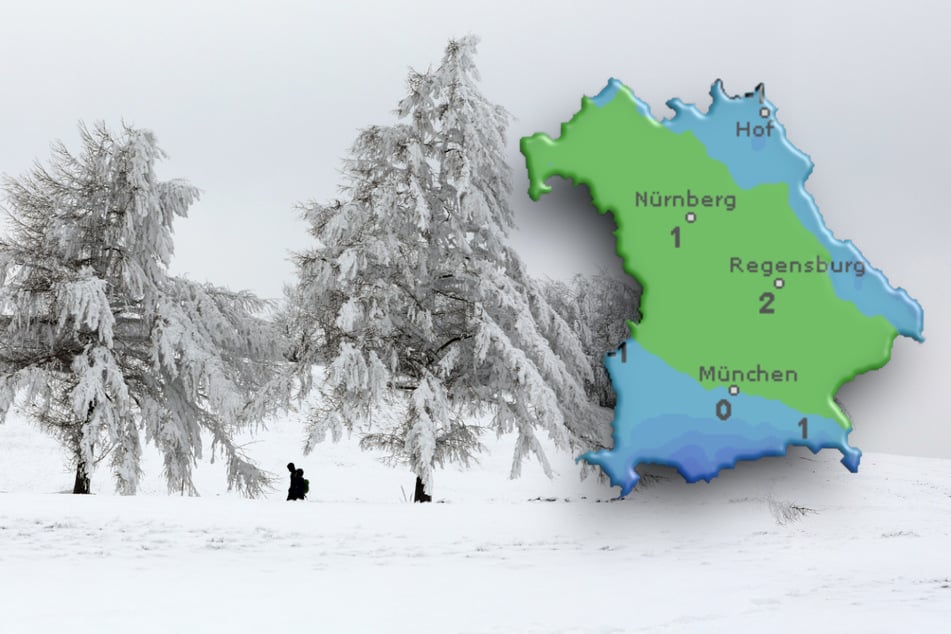 In Teilen Bayerns muss mit Neuschnee gerechnet werden.