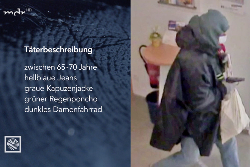 Dies ist die Täterbeschreibung des älteren Mannes.