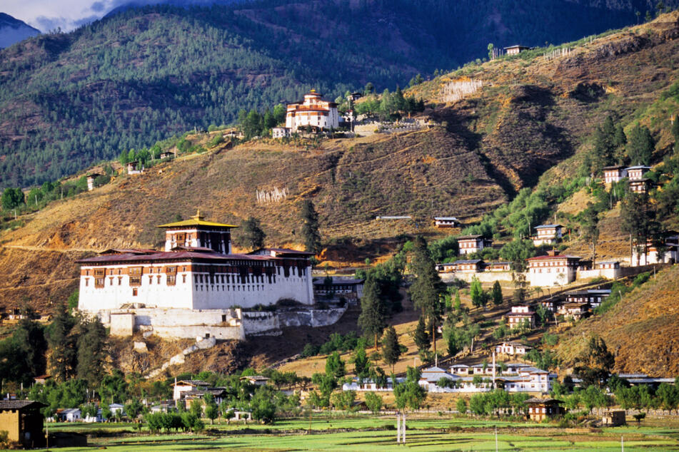 In der Kleinstadt Paro im Westen Bhutans befindet sich auch das Nationalmuseum.