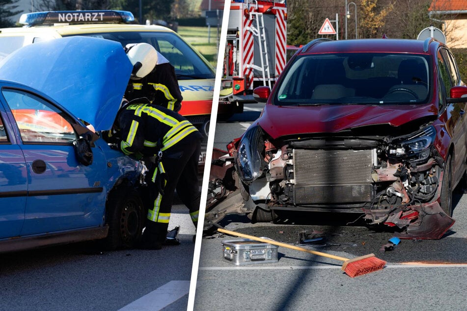 Beim Abbiegen übersehen: Crash in Oderwitz sorgt für Sperrung der B96