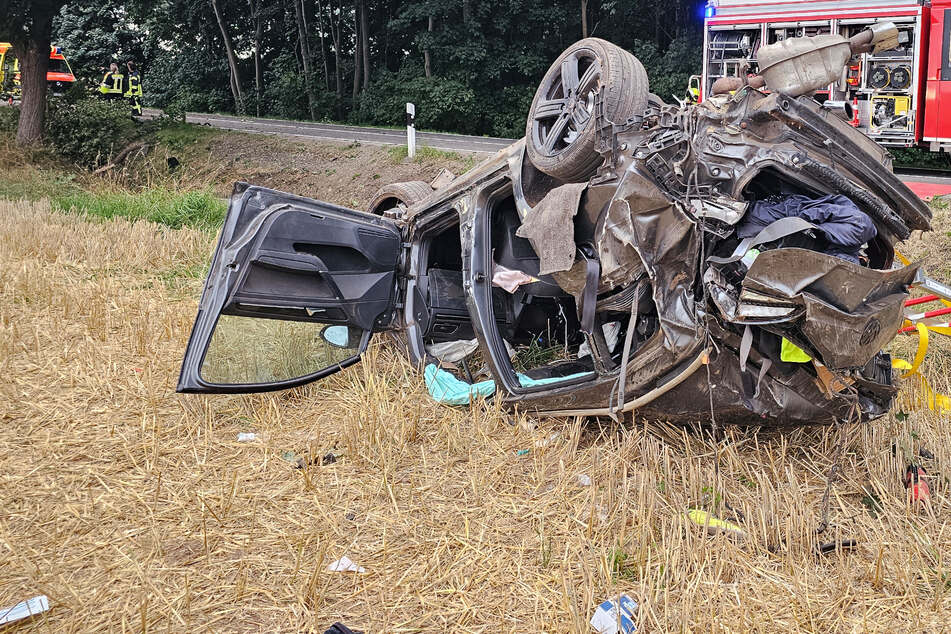 Insassen überleben diesen Horror-Unfall in Sachsen