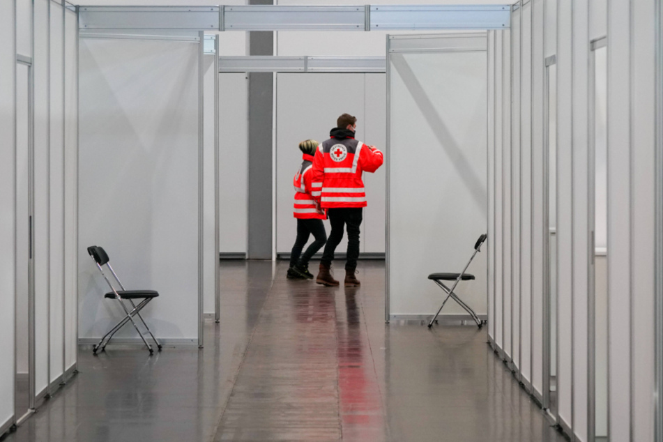 Leer: Sachsens Impfzentren arbeiten derzeit nur mit halber Kraft, weil der Impfstoff fehlt.