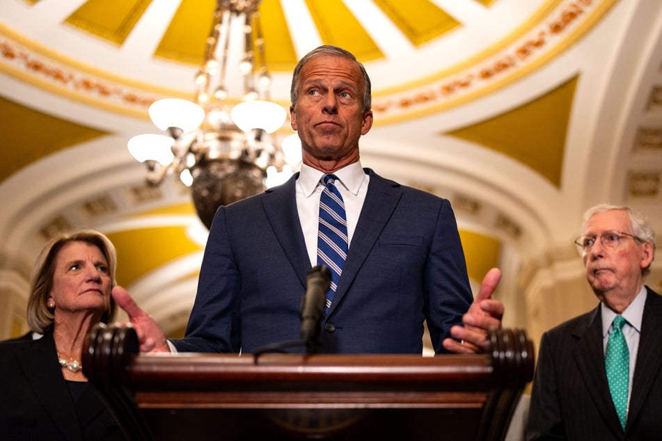 John Thune, who already holds a more junior leadership position, bested Texas Senator John Cornyn in a run-off to replace outgoing party leader Mitch McConnell.