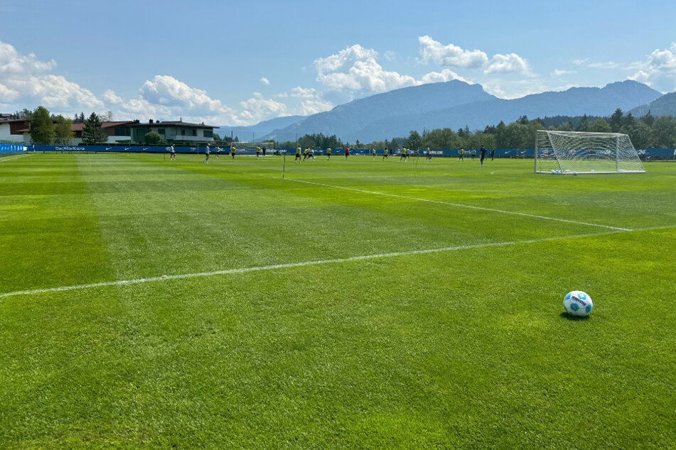 Hertha trainiert am Sonntag ohne Zuschauer.