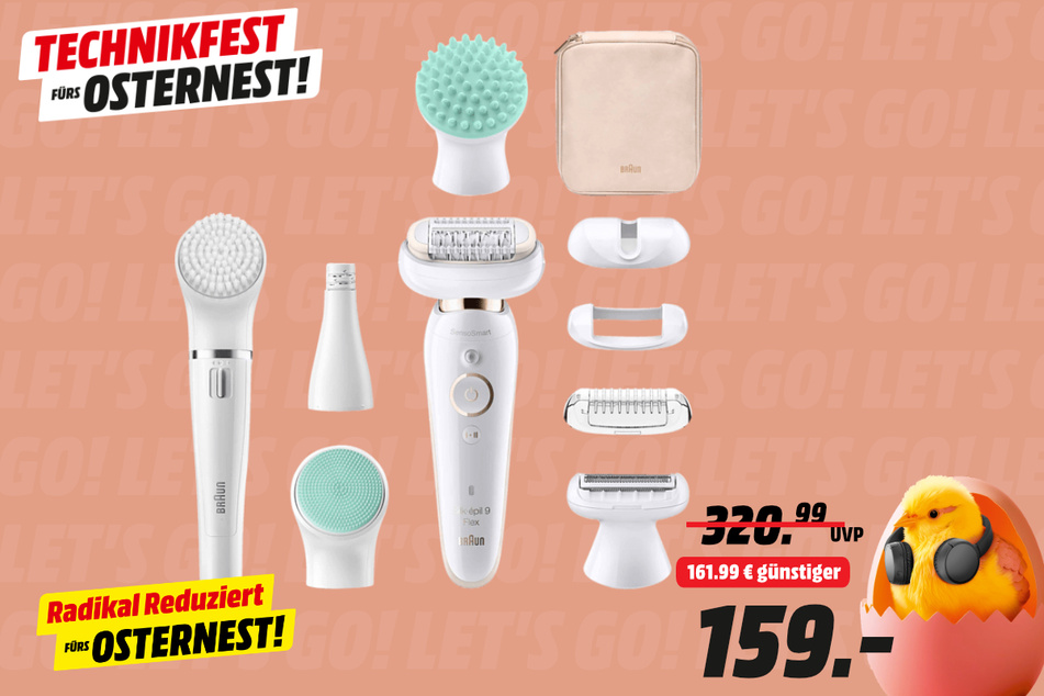 Braun-Epilierer für 159 statt 320,99 Euro.