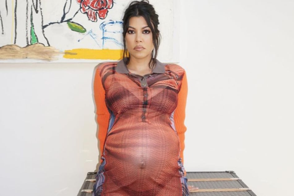 Kourtney Kardashian is said to be on bed rest as a precaution, as she's weeks away from welcoming her son with Travis Barker.
