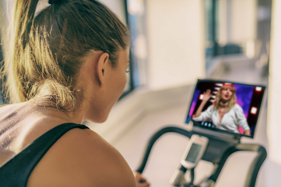 Peloton has partnered with Taylor Swift to license her songs for its classes (stock image).