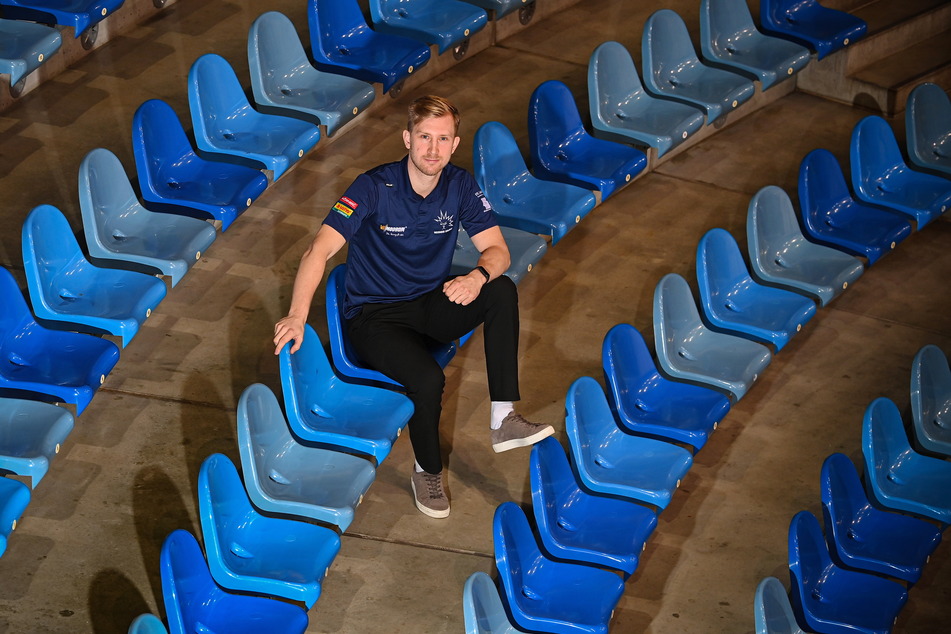 David Suvanto (27) wagt den Blick wieder nach vorn. Nach seiner Corona-Erkrankung ist der Schwede happy heute gegen seinen Ex-Club wieder auf dem Eis stehen zu können.