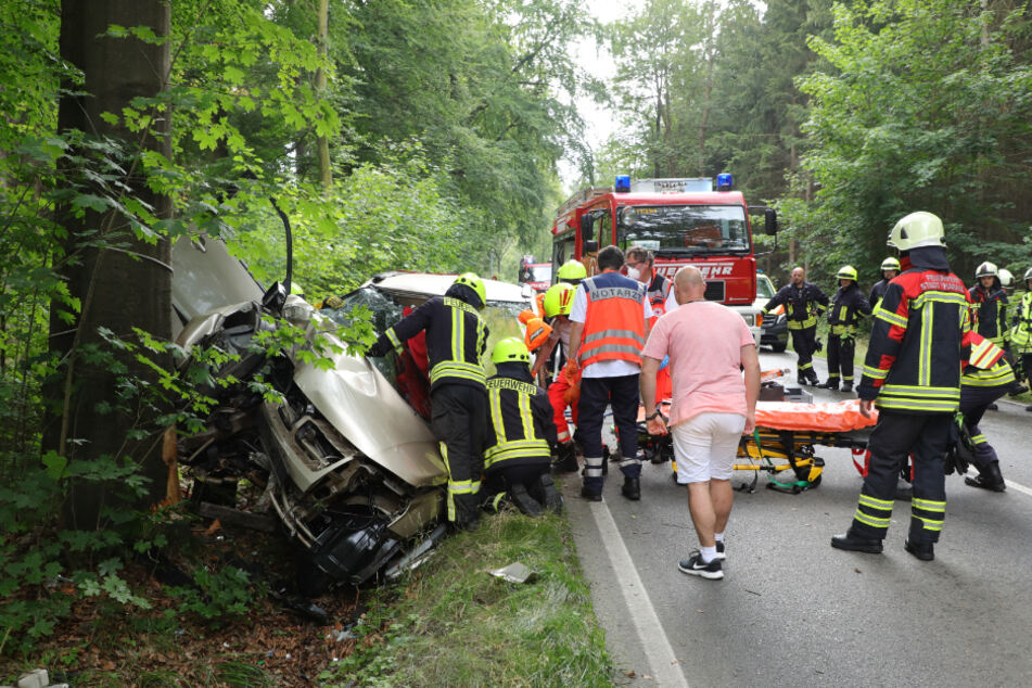 Polizei, Feuerwehr und Rettungskräfte waren zur Stelle.
