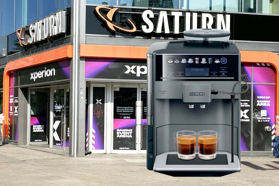 Saturn verkauft Sonntag (21.6.) in Berlin Siemens-Kaffeevollautomaten im Sonderangebot