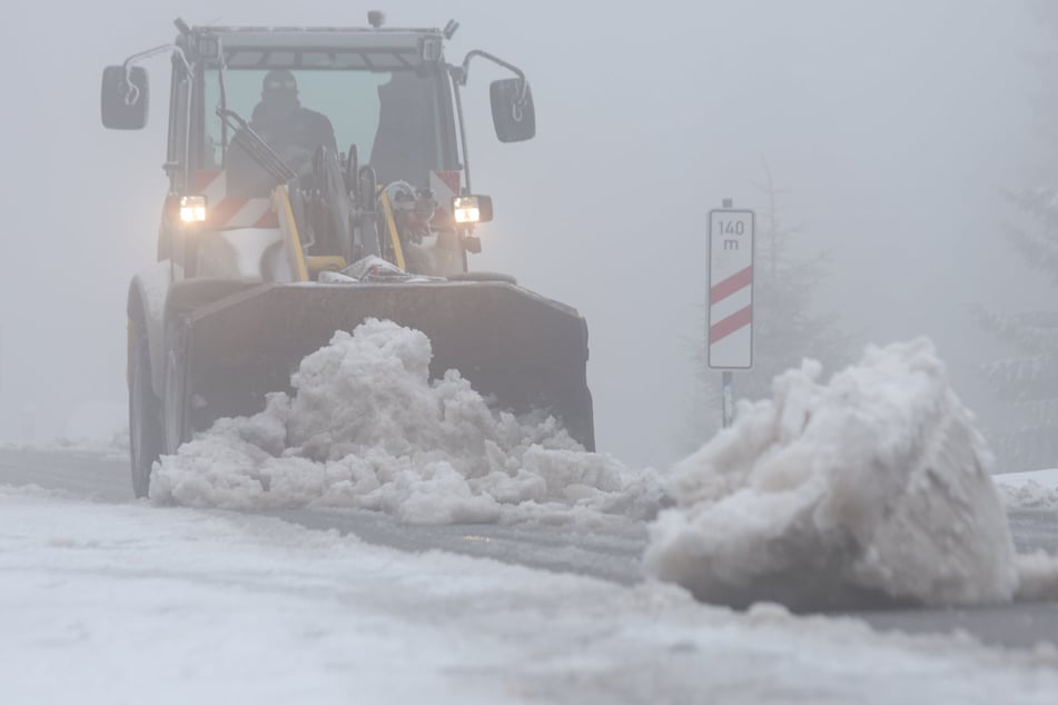Wintereinbruch im Mai: Brocken und Harz schneeweiß