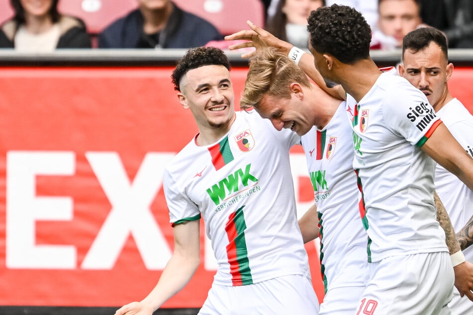 Felix Udokhai (26, r.) spielte fünf Jahre lang in Augsburg.