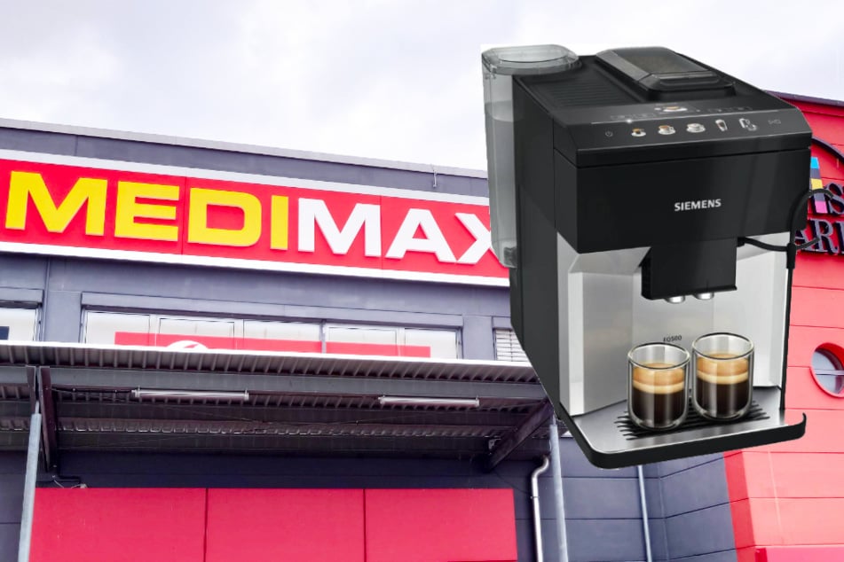 Bei MEDIMAX Leipzig sind ab Montag (24.8.) Siemens Kaffeeautomaten 1.000 Euro reduziert