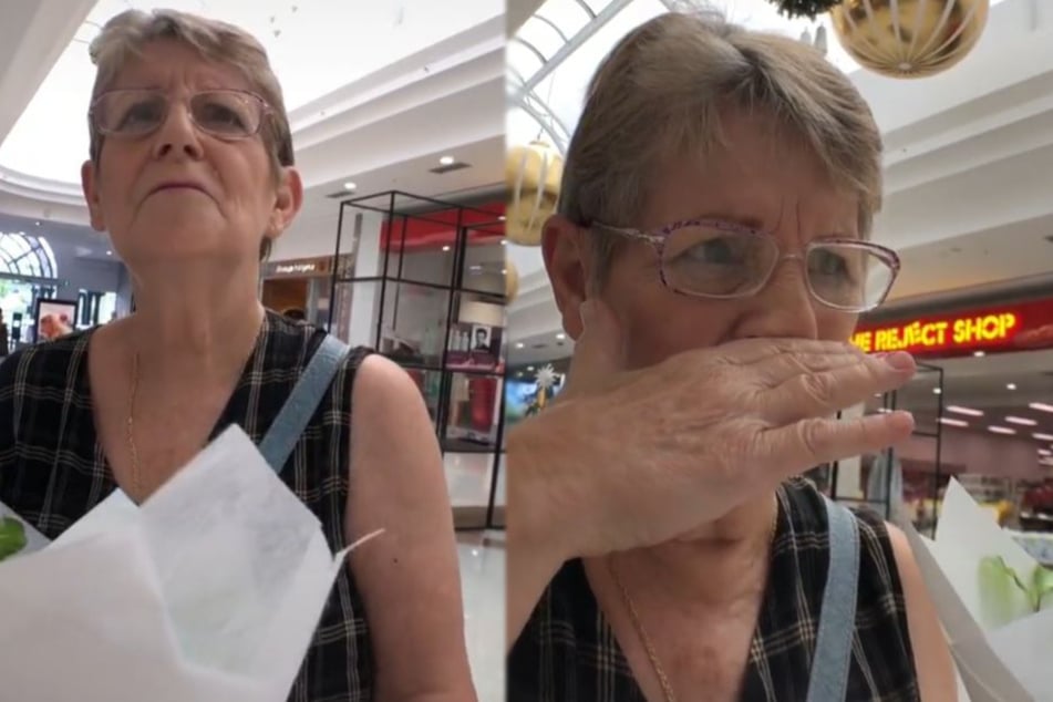 Woman's reaction to random act of kindness warms millions of hearts on TikTok