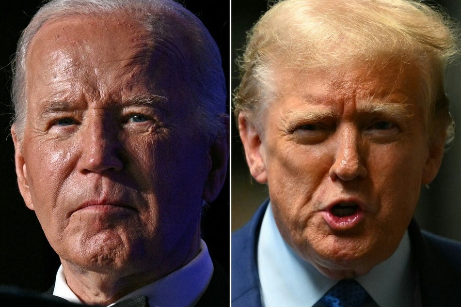 Robert F. Kennedy Jr. has accused President Joe Biden (l.) and his Republican predecessor, Donald Trump, of failing to uphold the Constitution.