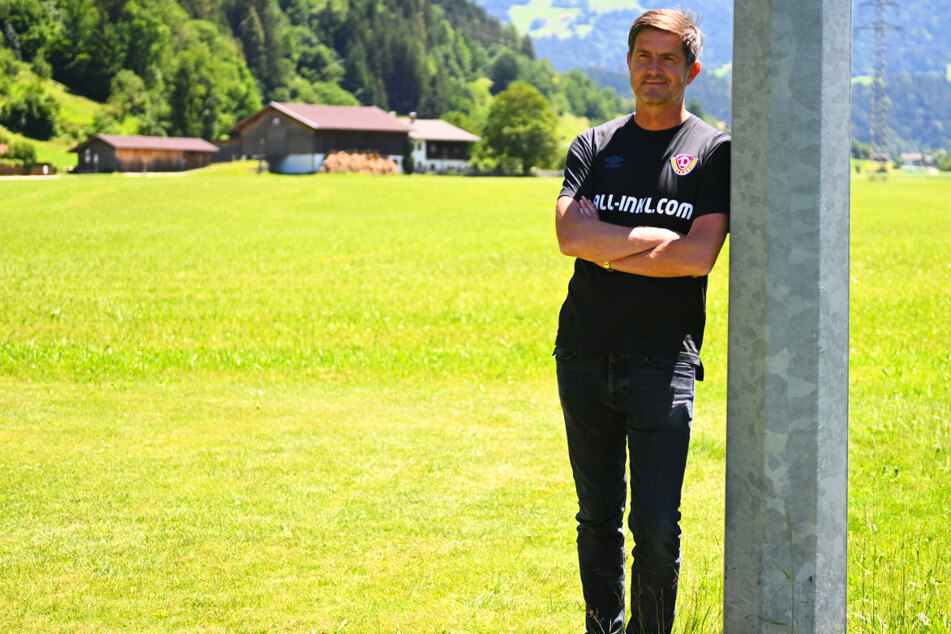 Ralf Becker (51) im Juli im Trainingslager in Österreich. Dort beobachtete er den Neustart der Mannschaft.