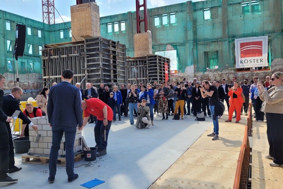 Am Freitag wurde der Grundstein für das neue Projekt gelegt.