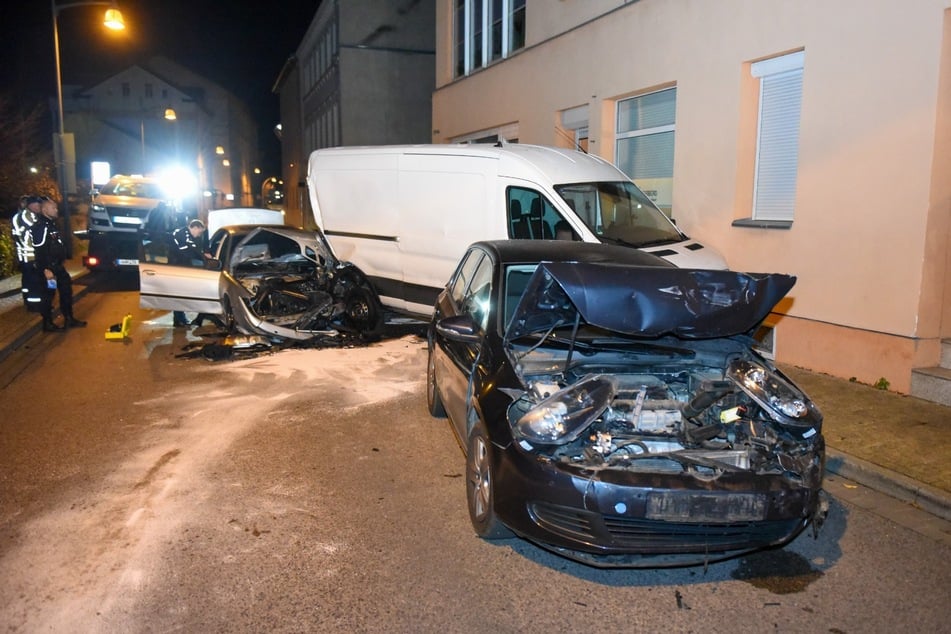 Verfolgungsjagd in Weißenfels: Betrunkener beschädigt sechs Autos