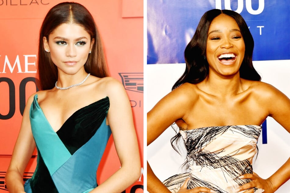 Keke Palmer (r.) responded to social media users comparing her to Zendaya, sparking conversations about colorism in Hollywood.