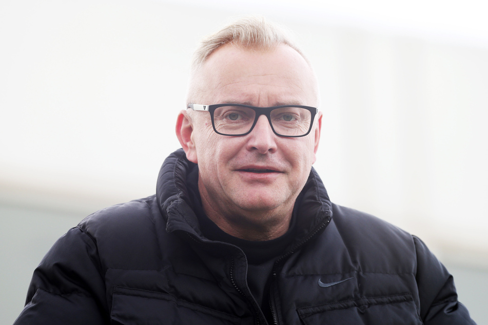 FCE-Geschäftsführer Michael Voigt freut sich auf Aue-Fans im Stadion (Archivbild).
