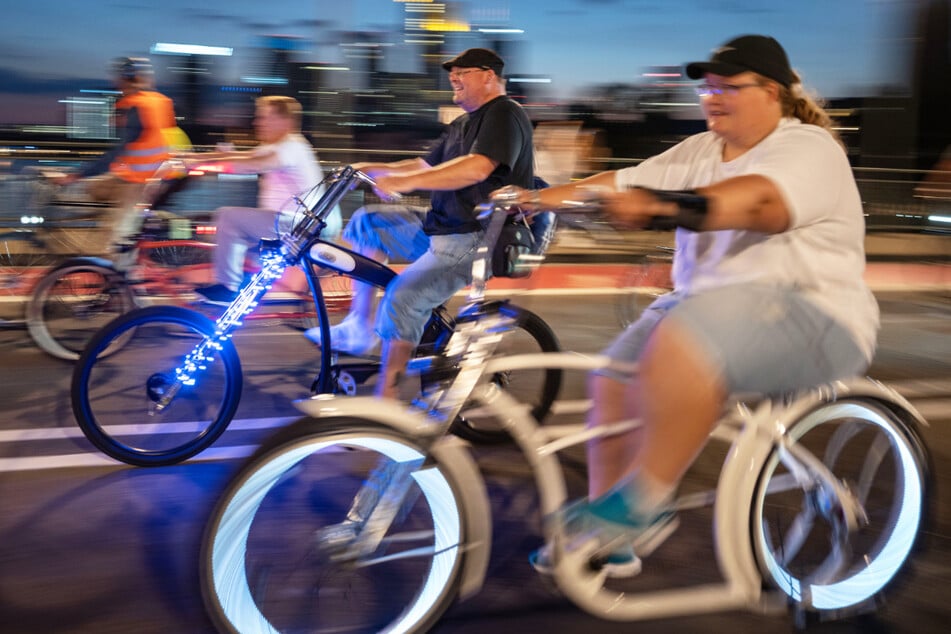 Am Samstagabend steht die 16. "Bike Night" in Frankfurt an.
