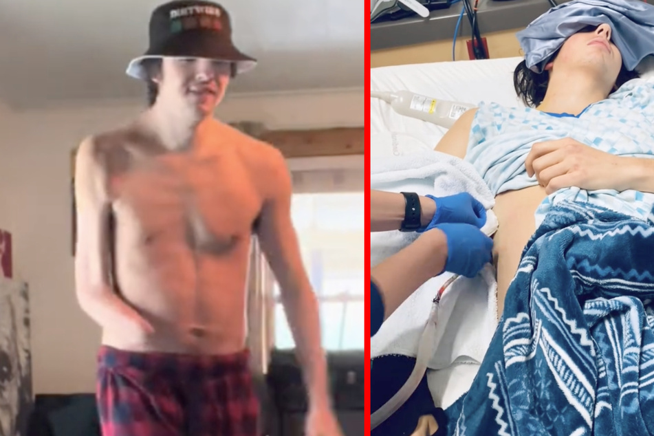 Kaleb Ritter verunfallte im Jahr 2021 beim Snowboardfahren. Anschließend wurde ihm der halbe Arm amputiert.