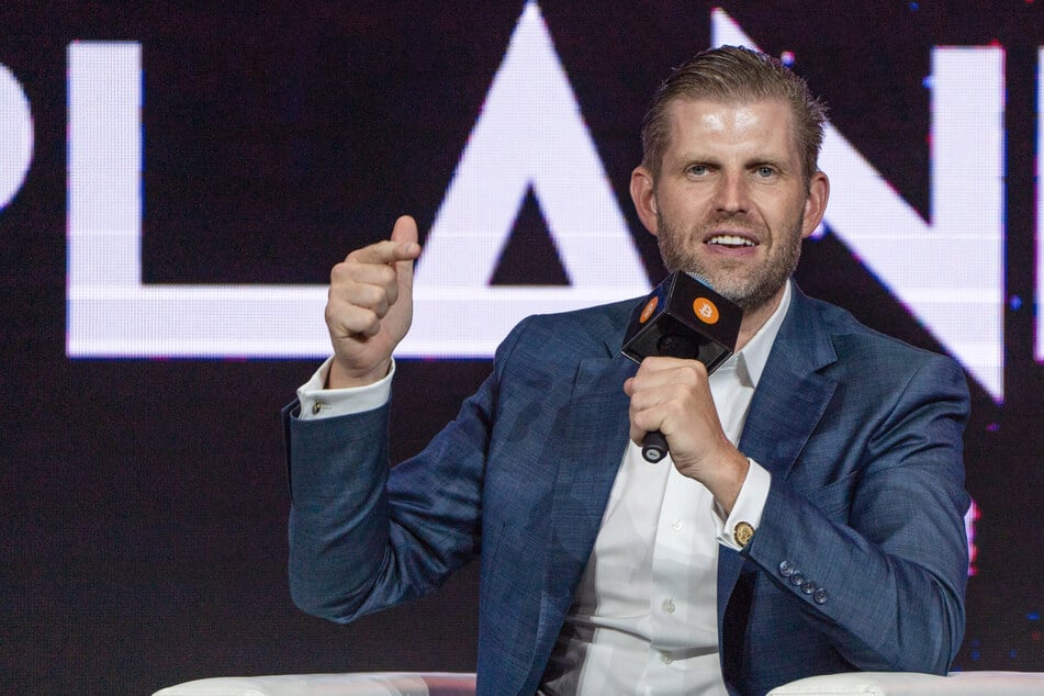Eric Trump was forced to respond after screenshots of text messages seemed to show him asking if his father's UFC event was "rigged."
