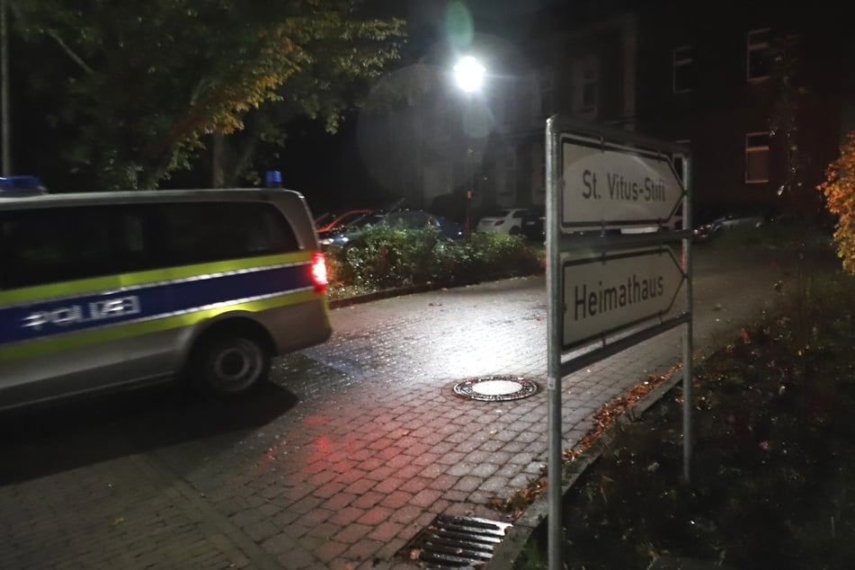 Die Polizei rückte mit einem Großaufgebot aus.